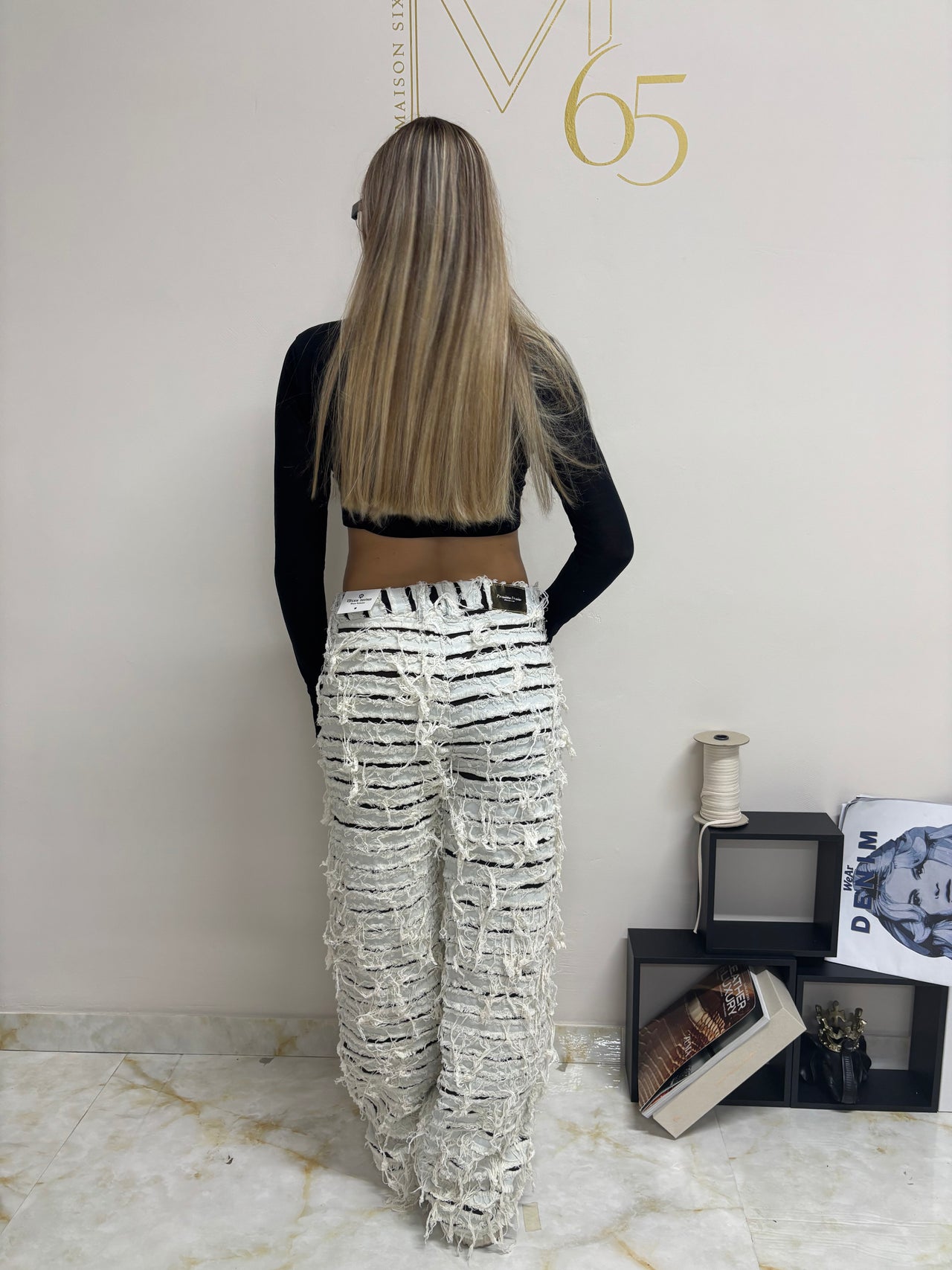Jeans Strappi
