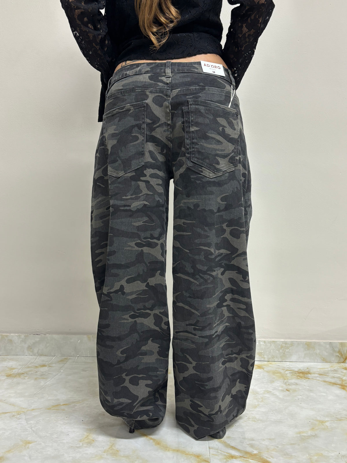 Jeans Camo Fold