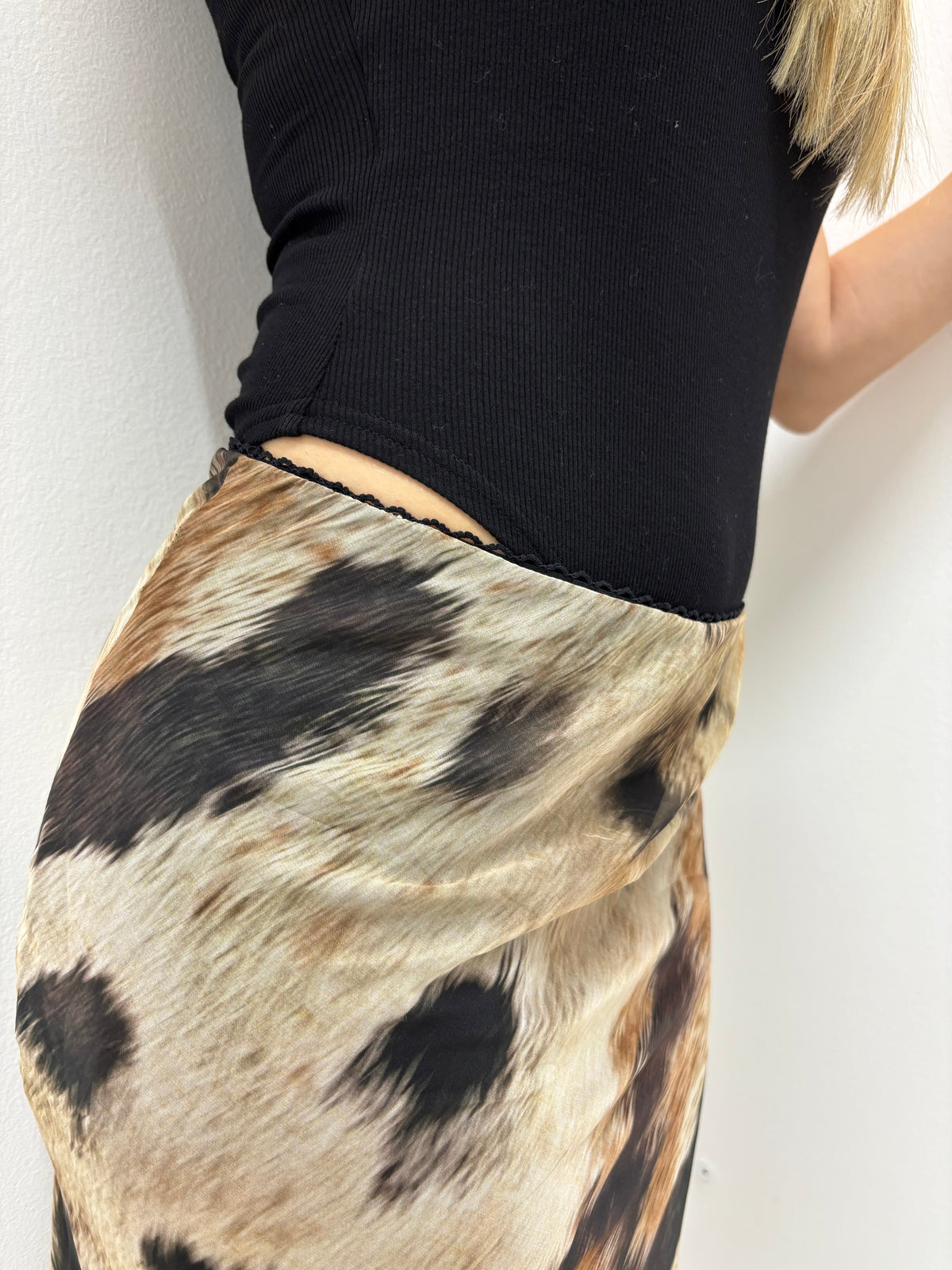 Gonna Midi Animalier