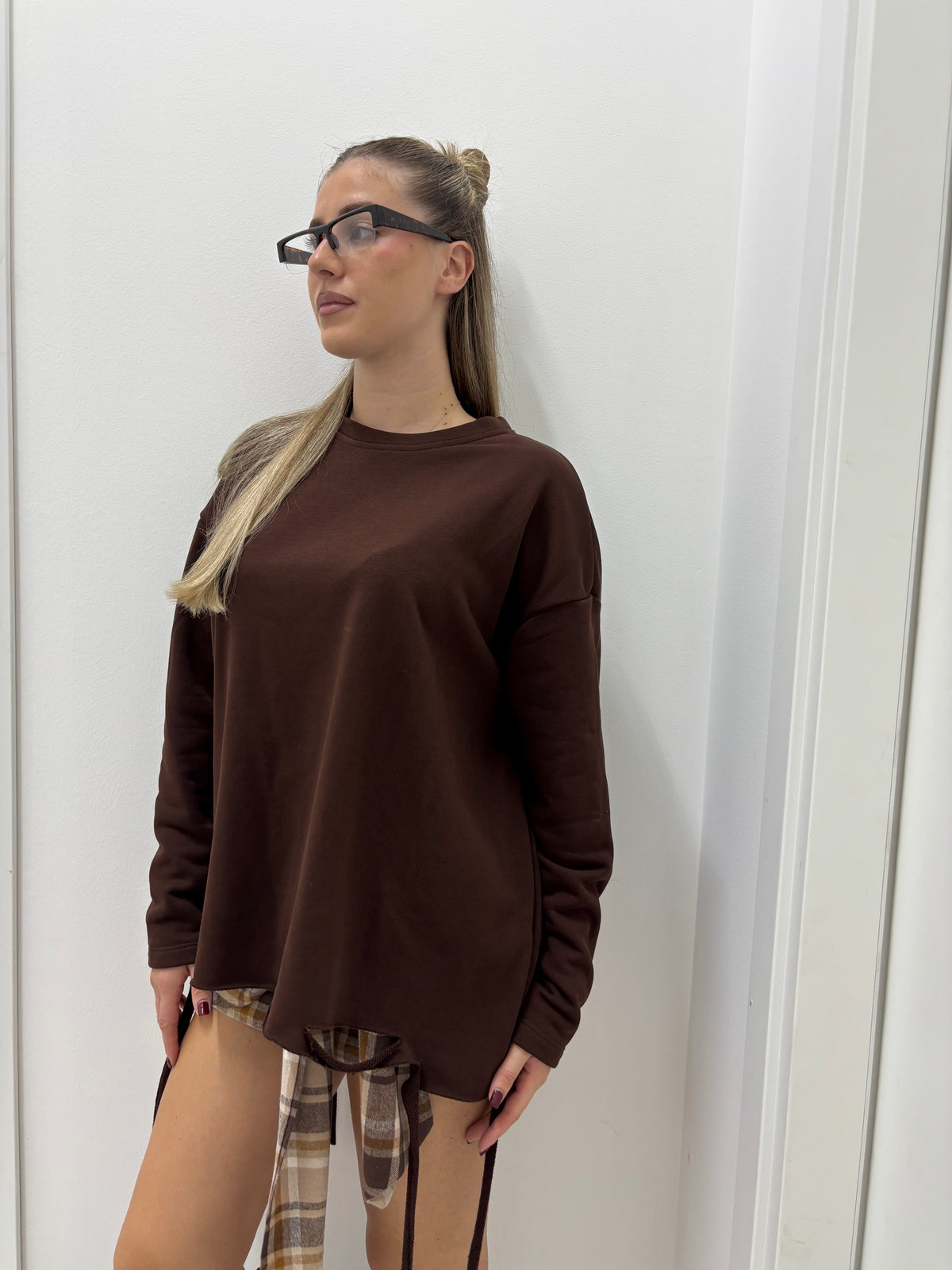 Long Tie Hoodie