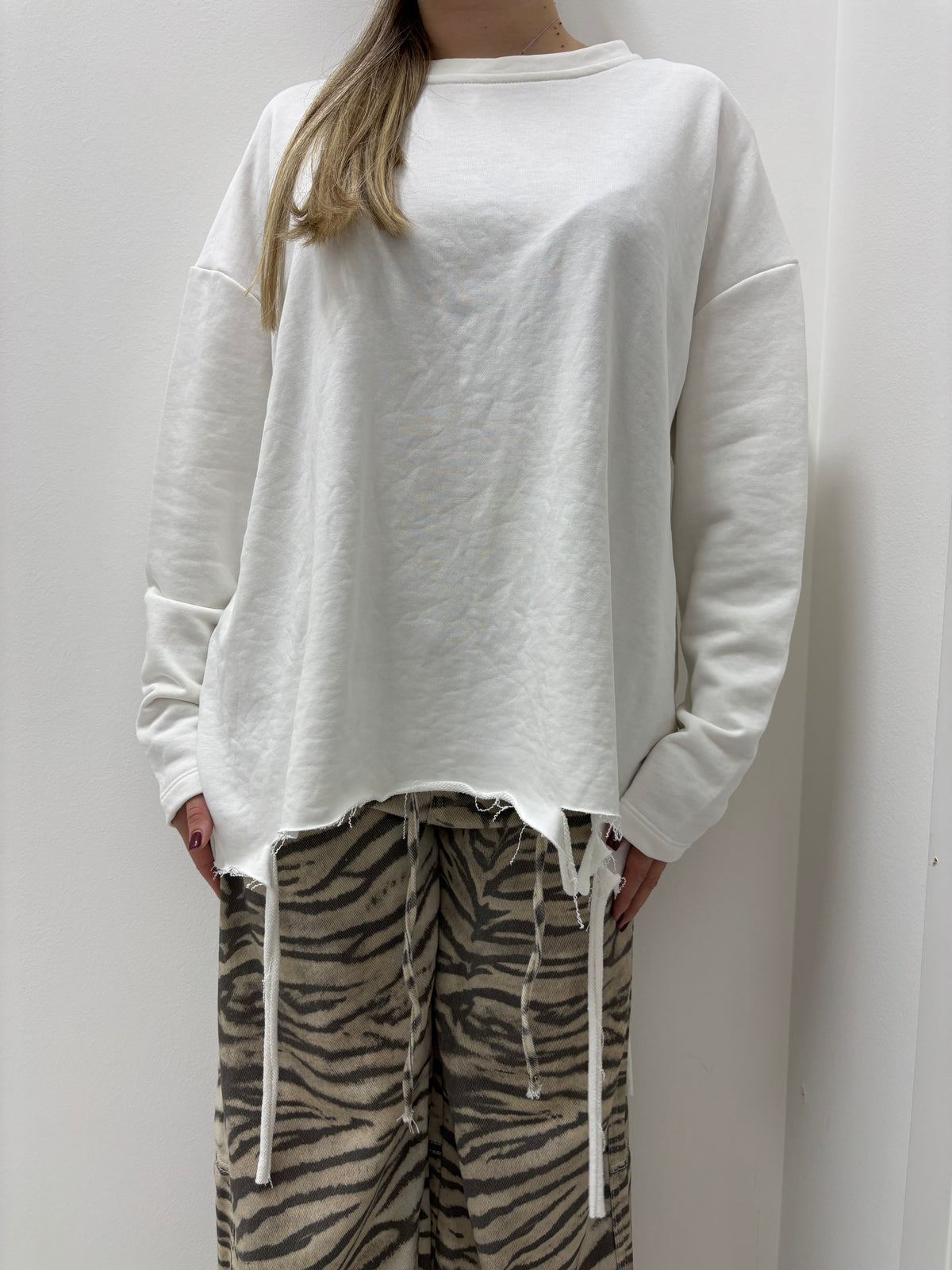 Long Tie Hoodie