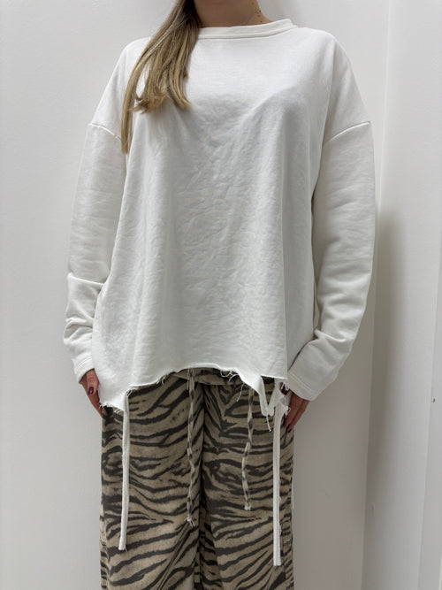 Long Tie Hoodie