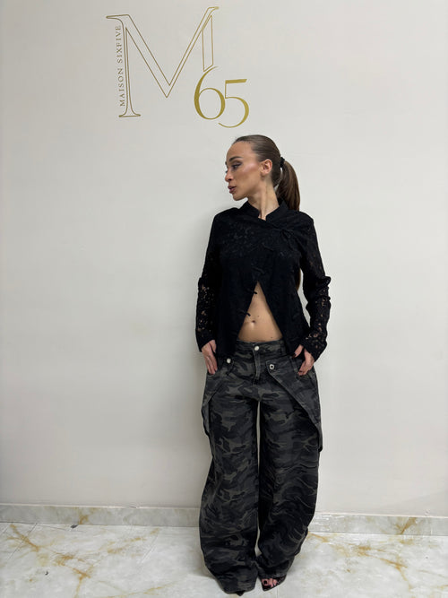 Jeans Camo Fold