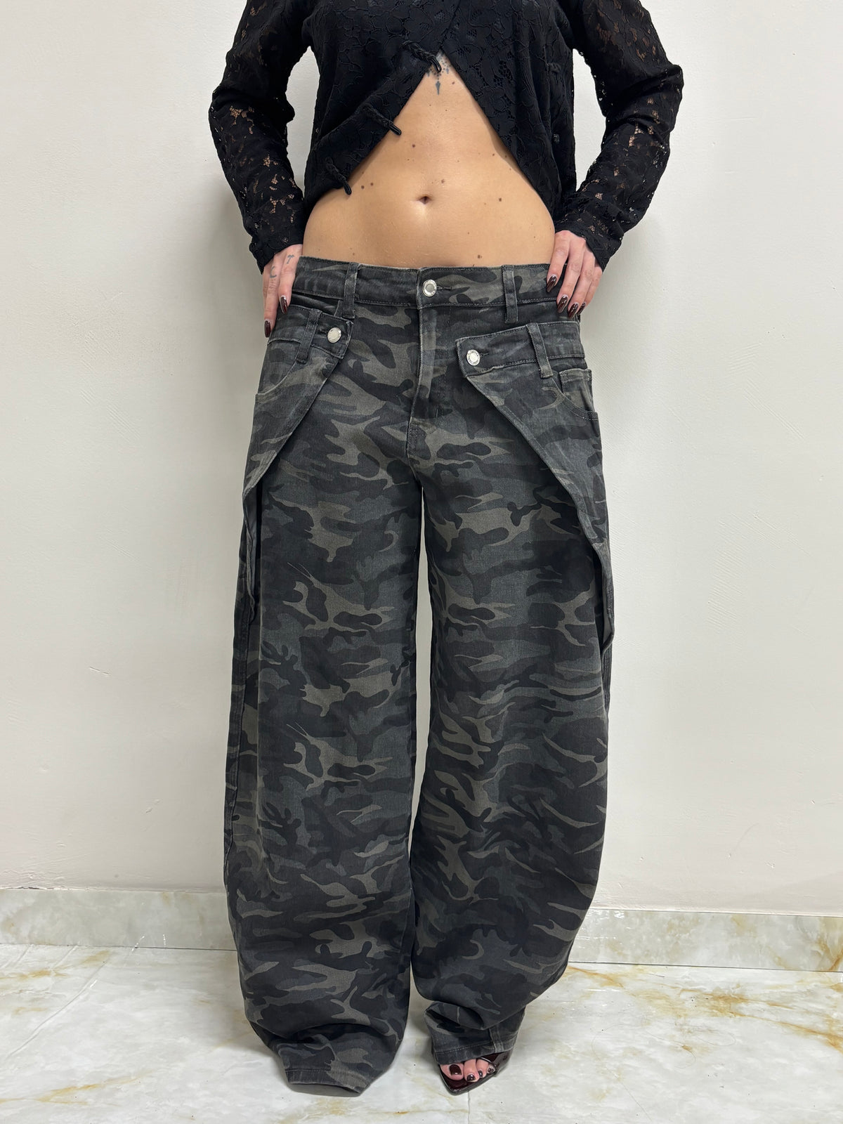 Jeans Camo Fold