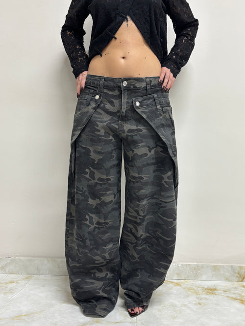 Jeans Camo Fold