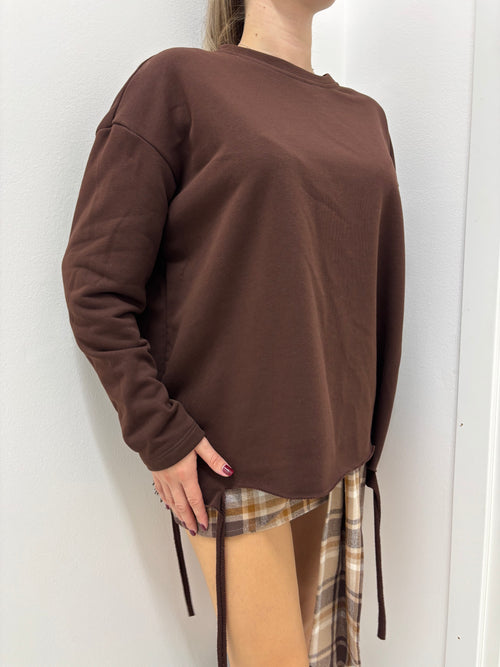 Long Tie Hoodie