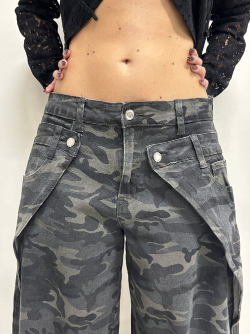 Jeans Camo Fold
