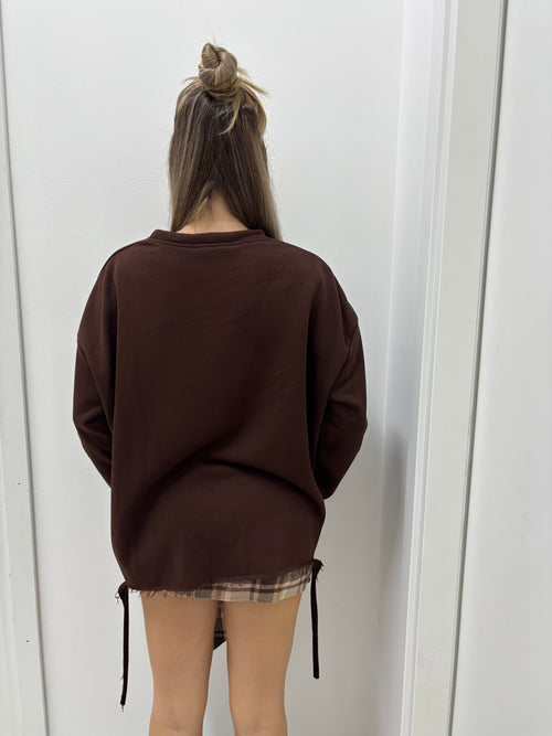 Long Tie Hoodie